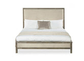 Lucie Ivory Fabric Bed